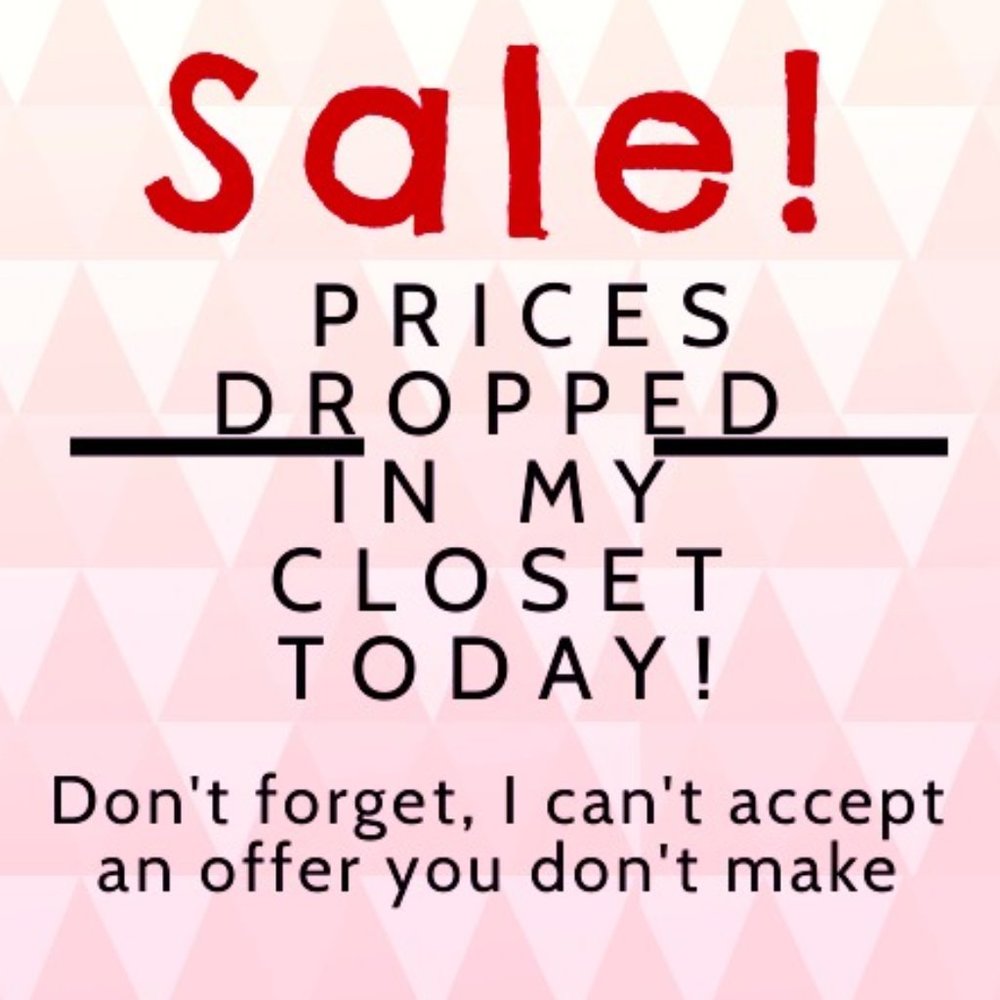 Sale Alert! Great Deals in my Closet!